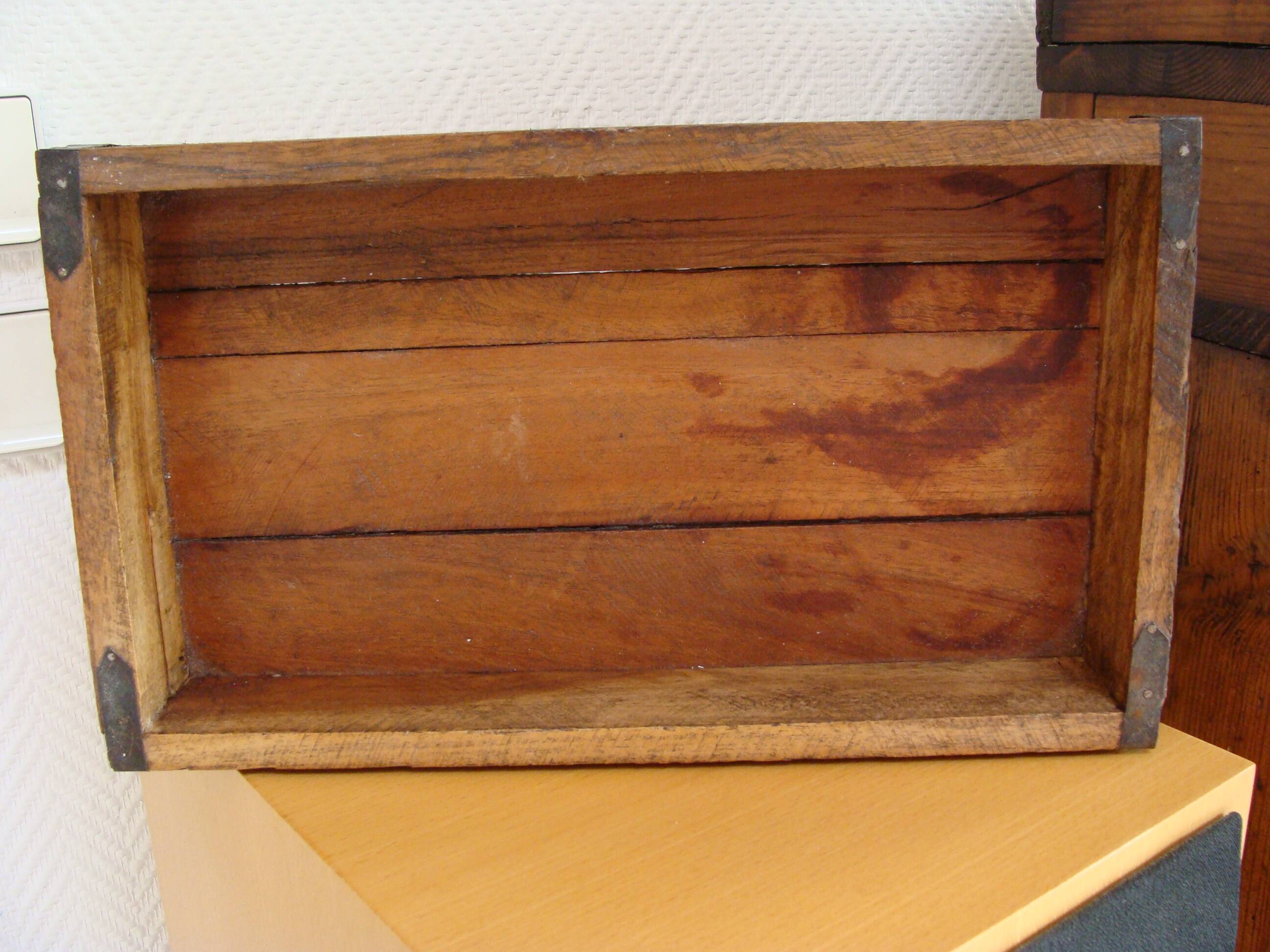 Antique wooden tray