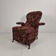 Early 20th-Century Adjustable Reclining Armchair by Drevette L.M., circa 19