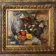 HST painting Jean RENAUT (1905-1979) "Still life with oranges and lemons" frame