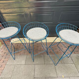 Set of 3 Pastoe bar chairs