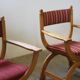 Vintage 1960s Brutalist Kurul Armchairs in Oak - style of Henning Kjærnulf