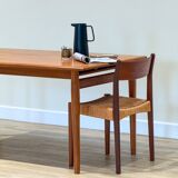 Mid-Century Danish teak extending dining table (Johannes Andersen)