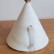 Vintage Conical Teapot Memphis Design Porcelain and Plastic