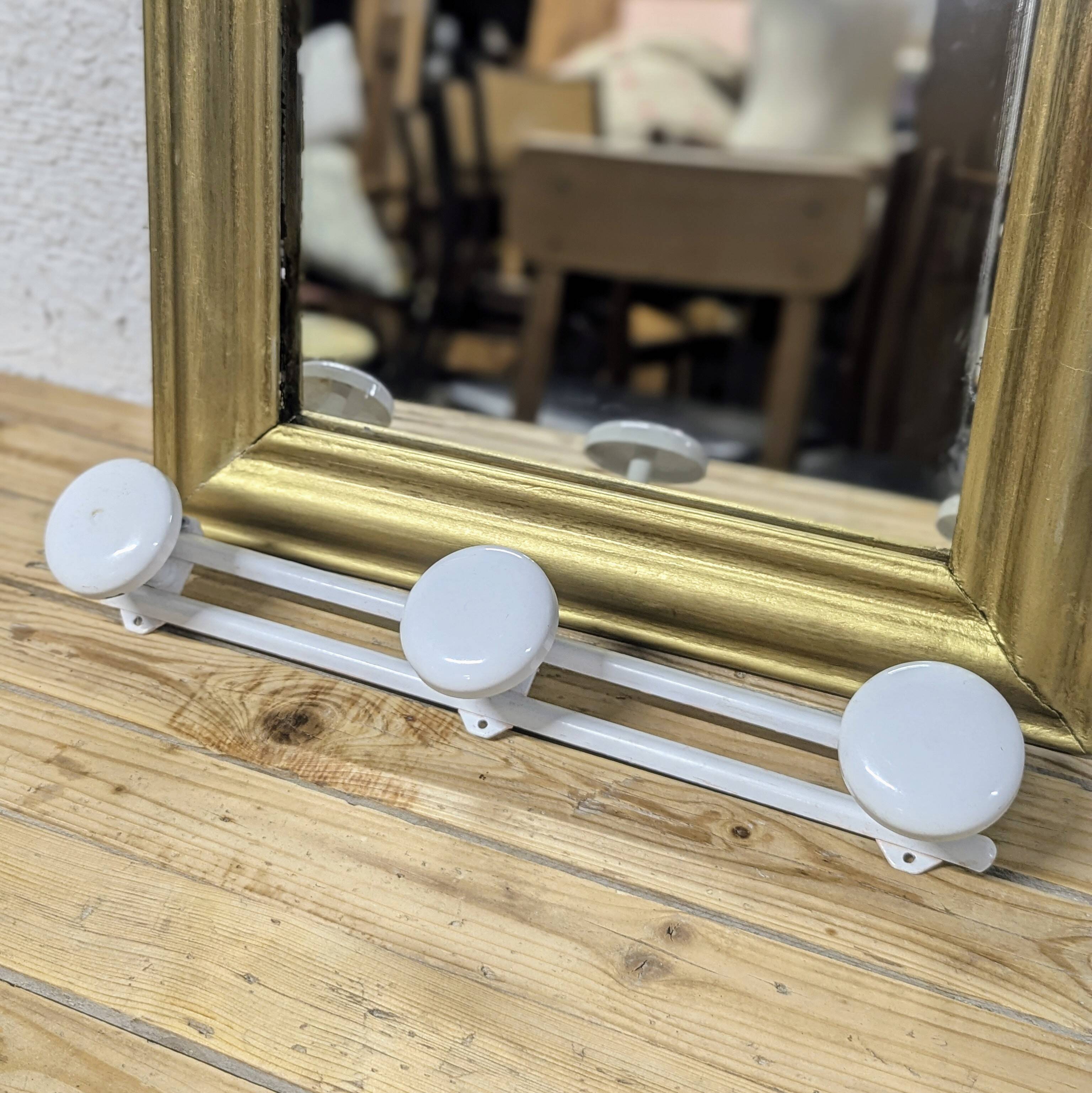 Vintage metal coat rack