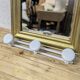Vintage metal coat rack
