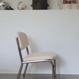 Chauffeuse design des années 70 bouclette