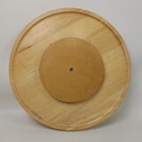Round wood turntable