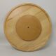 Round wood turntable