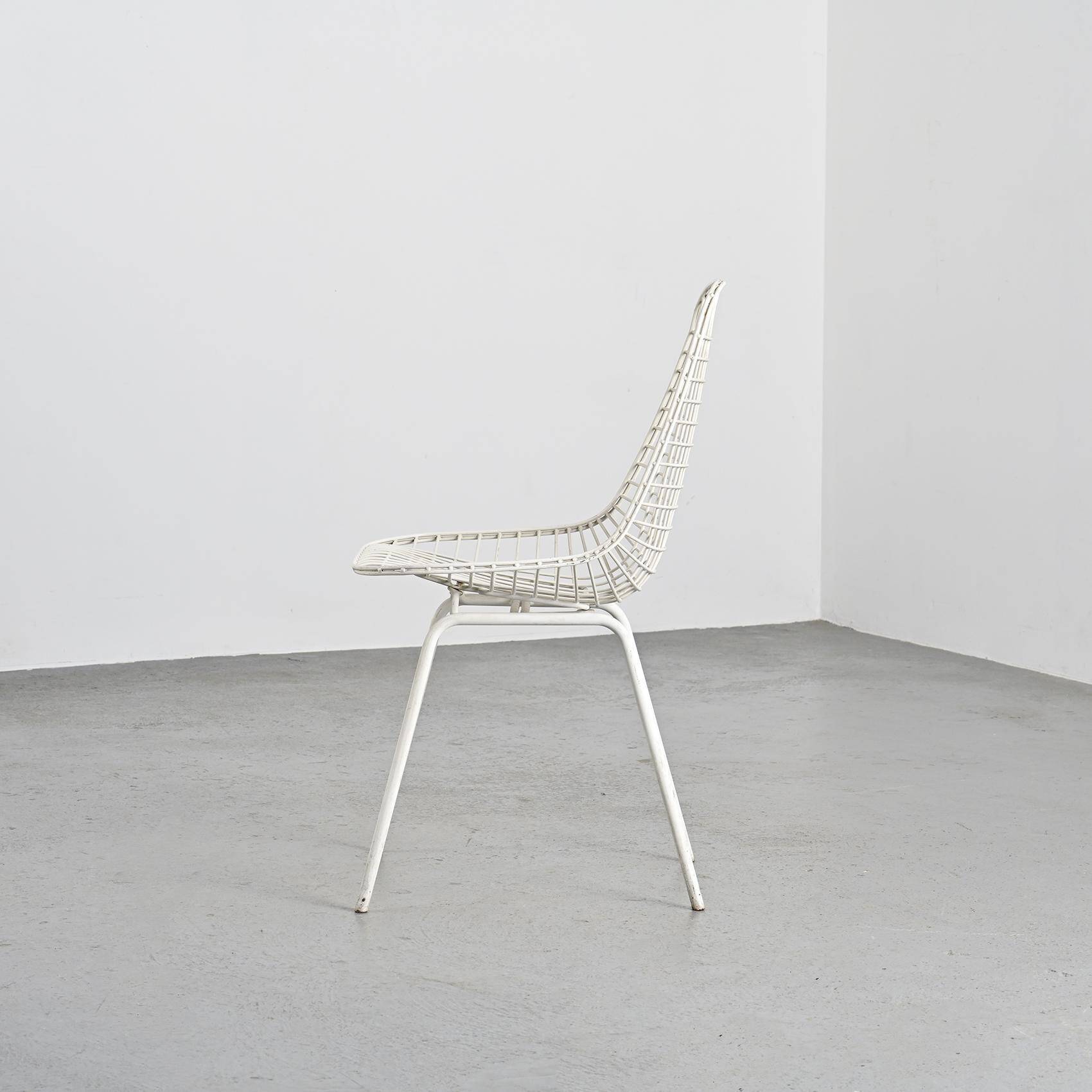 Set of 6 "Bikini" chairs by Charles & Ray Eames for Herman Miller, 1951