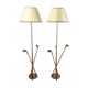 Paire de lampadaires "Golf"