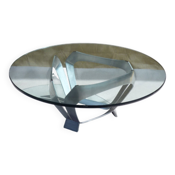 Knut Hesterberg Aluminium Coffee Table