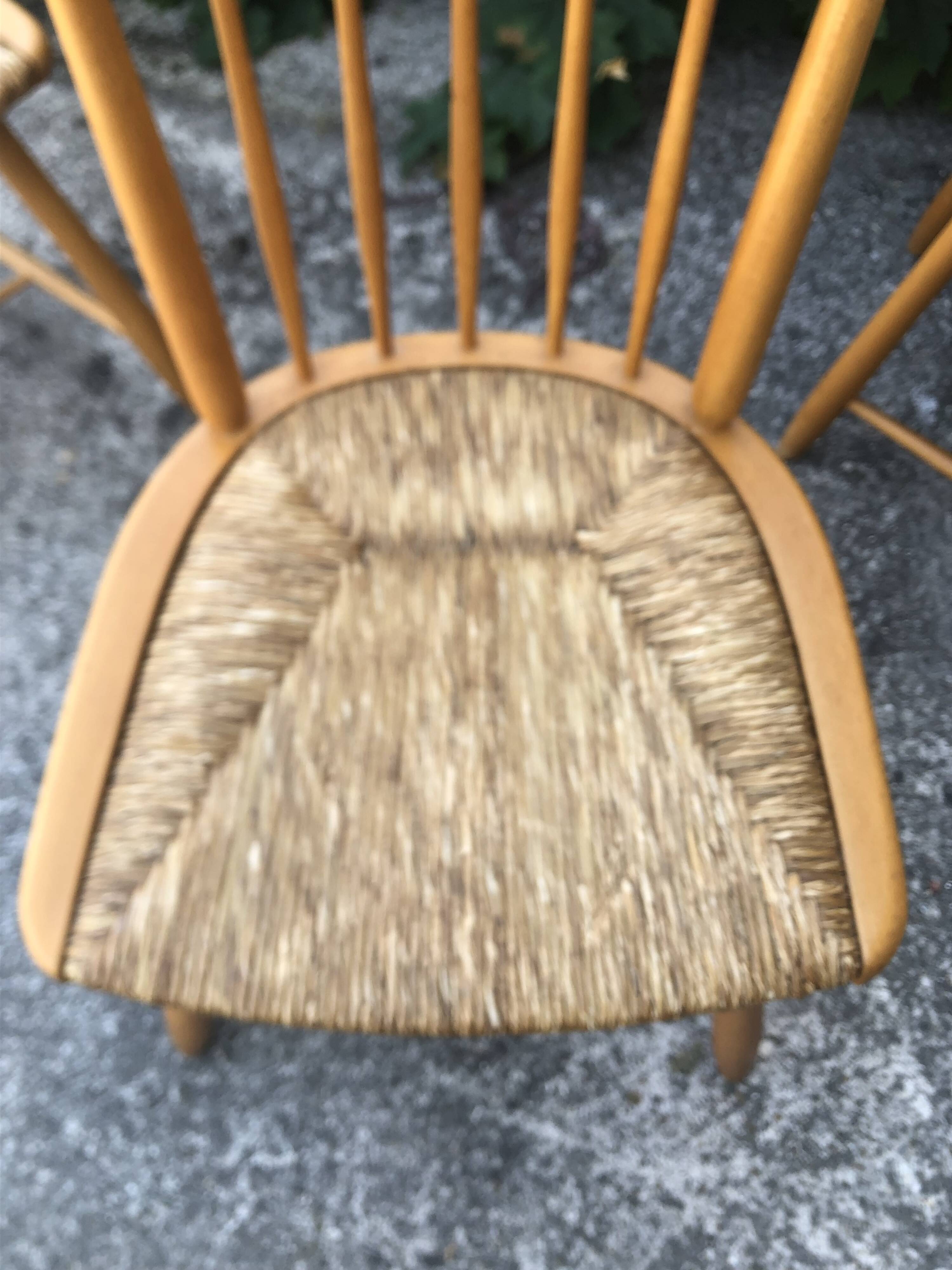 Chairs designed by Arno Lambrecht for WK Möbel, 1950s