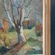 Original Swedish Oil on Panel – “Tree” by Bo Alnerud – Dated 1947 – Vintage
