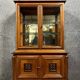 magnifique bibliothèque époque Art Déco en noyer clair vers 1930-1940