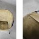 Metal and suede armchair, Germany 1960
