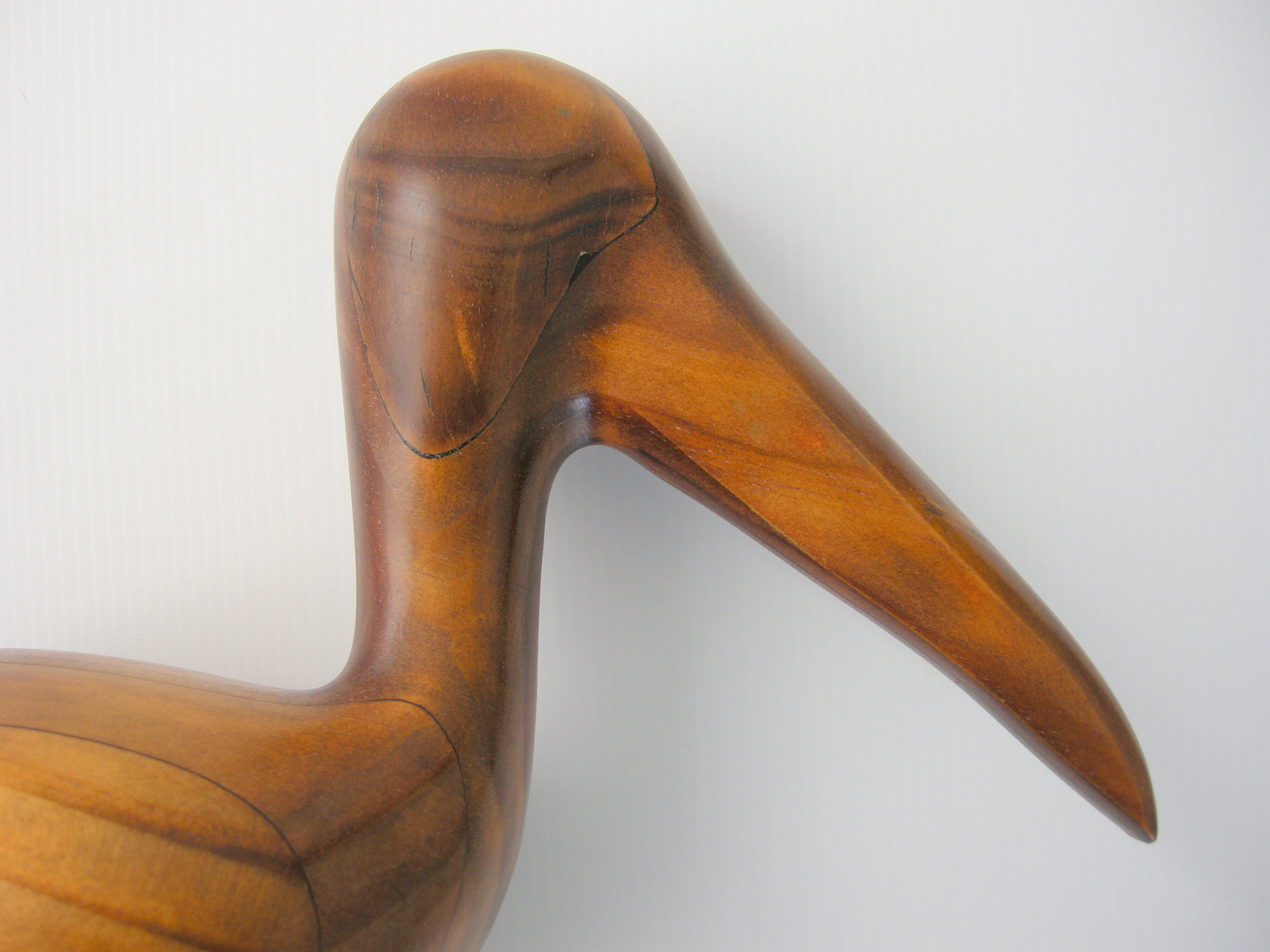 Vintage teak bird 1960