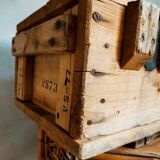 Solid oak ammunition box