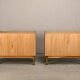 Danish Mid-Century Henning Kjærnulf Oak Bedside Cabinets or Sideboards