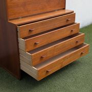 Wegner modular secretary library (RY Møbler) teak 50s