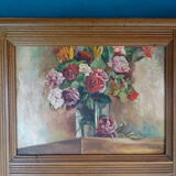 Oak trumeau 78 x 178