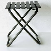 Chaise pliante industrielle de l'armée, 1960'