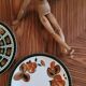 Set of 4 mismatched plates Delta Boch 1966