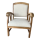 Restored colonial style armchair