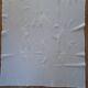 Embroidered linen nape