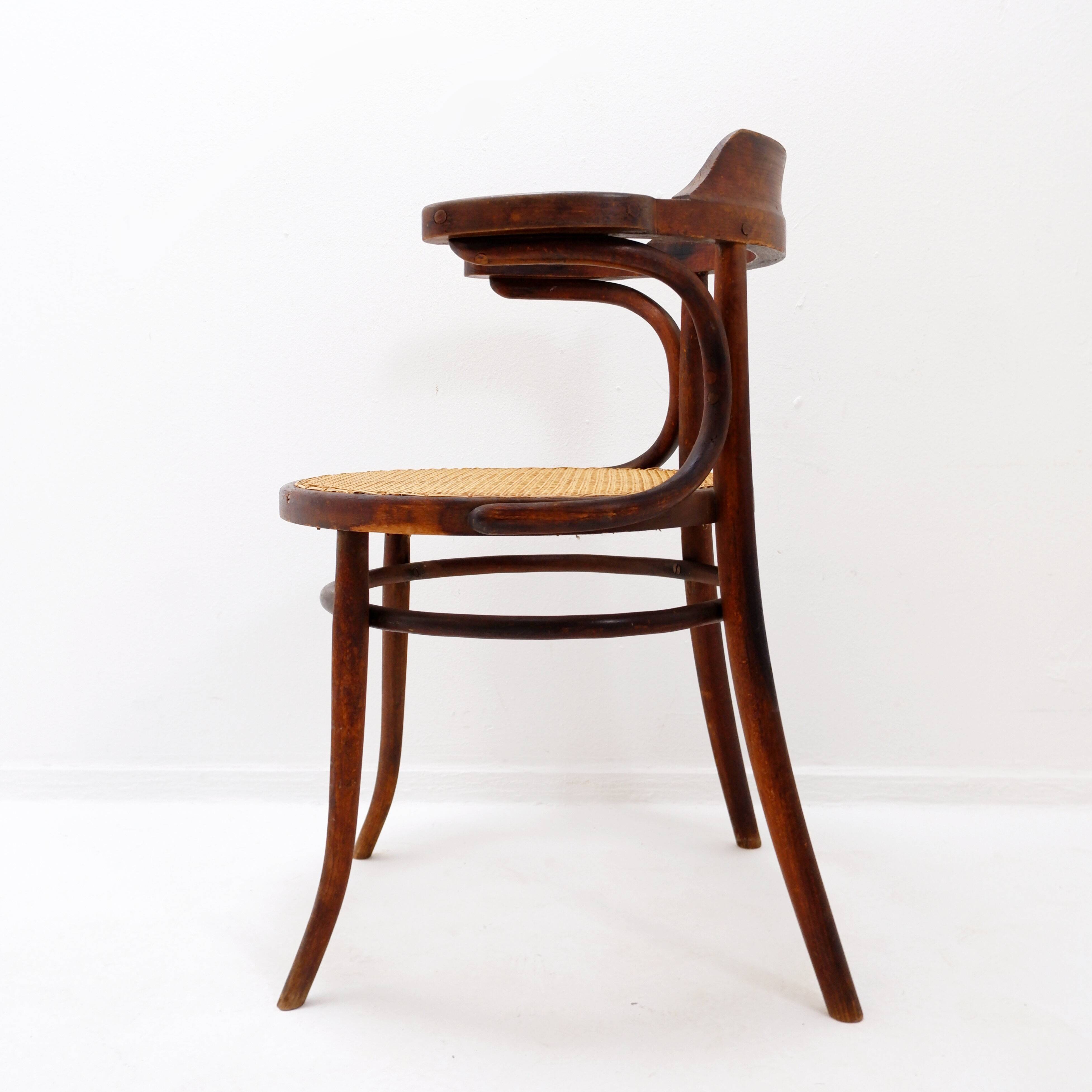 Thonet-style bentwood chair or armchair - 1950s