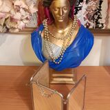 Barber triptych mirror 13x18cm