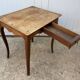 Oak desk with 1 drawer 65x52cm