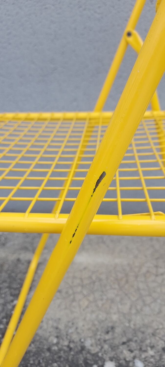 Pair of folding chairs Ted Net N.Gamelgaard 80s