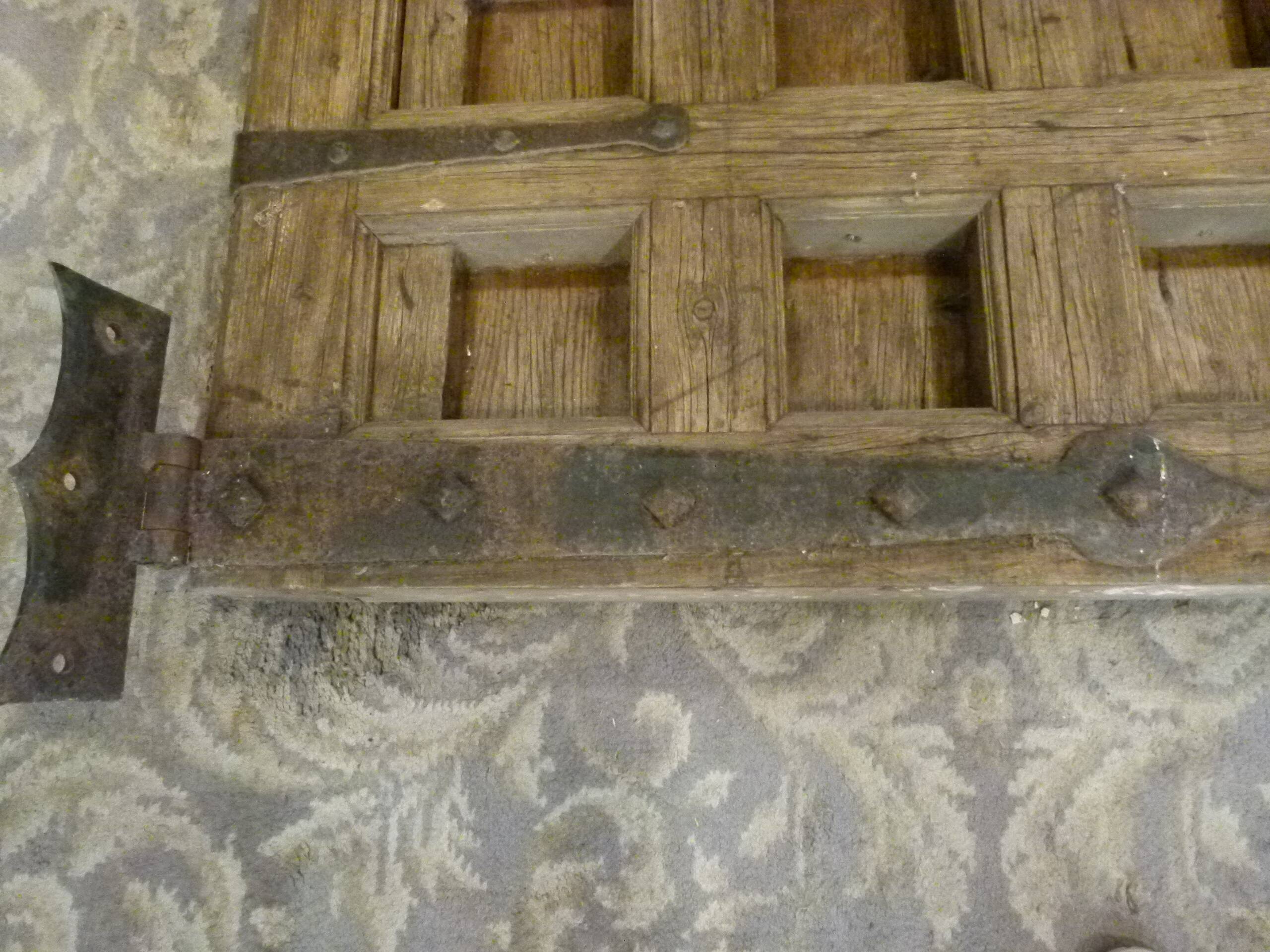18th century wooden gate