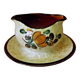 Vintage Boch La Louvière Corfou Collection Sauce/Sauce Boat Assiette Fixe