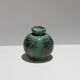 Glazed pottery ball vase, 1930s