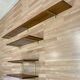 1950s design oak shelving unit.