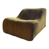 Chromatic armchair by Kwok Hoï Chan for Steiner - khaki fabric