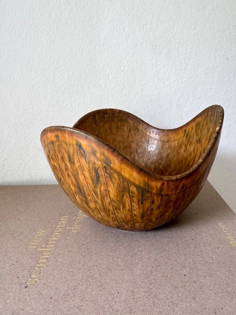 Ceramic ash bowl by Gunnar Nylund for Rörstrand, 1960s