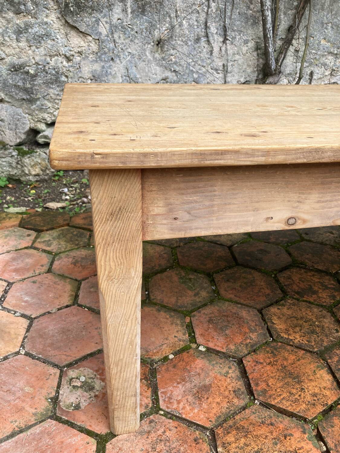 Vintage farmhouse coffee table
