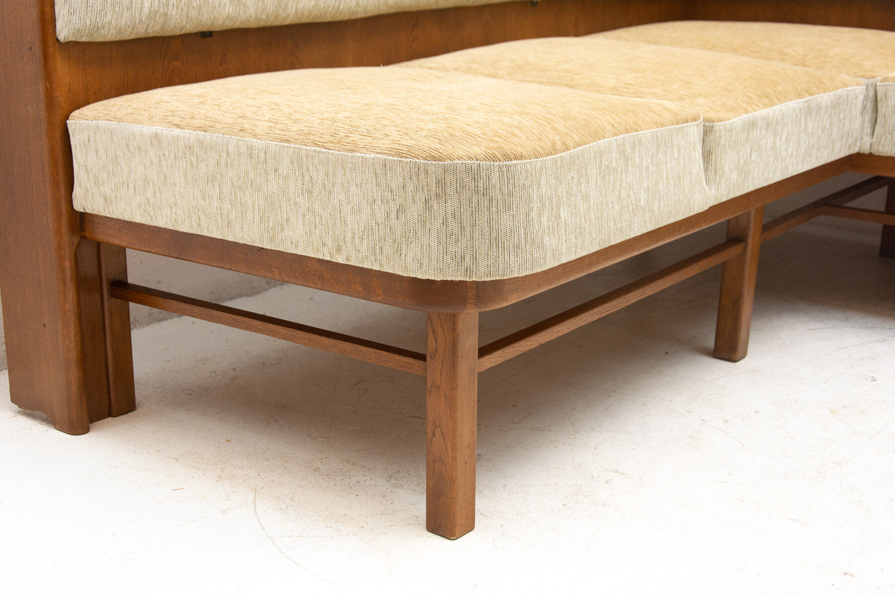 Functionalist dining room corner sofa, Czechoslovakia, 1930´s