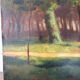 Lumière en Sous‑Bois, huile sur toile