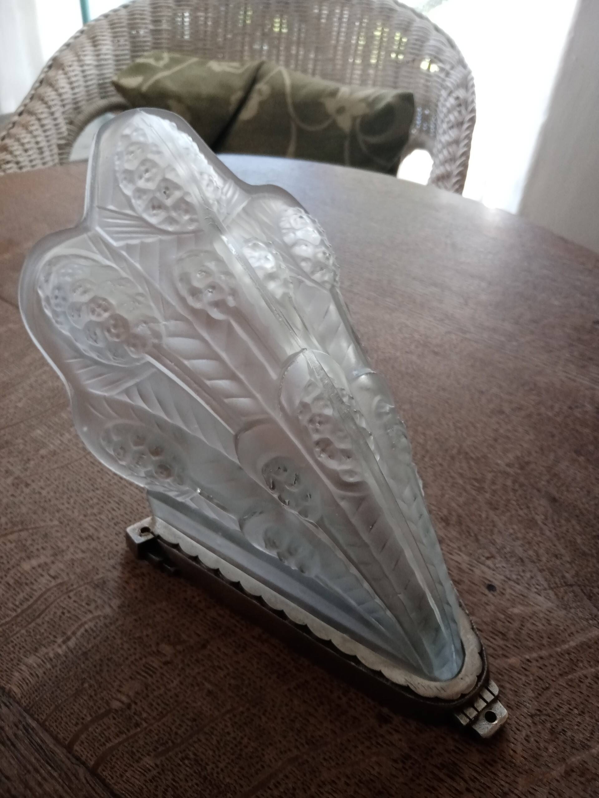 Art Deco period wall lamp