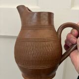 Berry stoneware pitcher