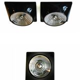 Set of 3 Stilnovo ceiling lights, 60, model 1369