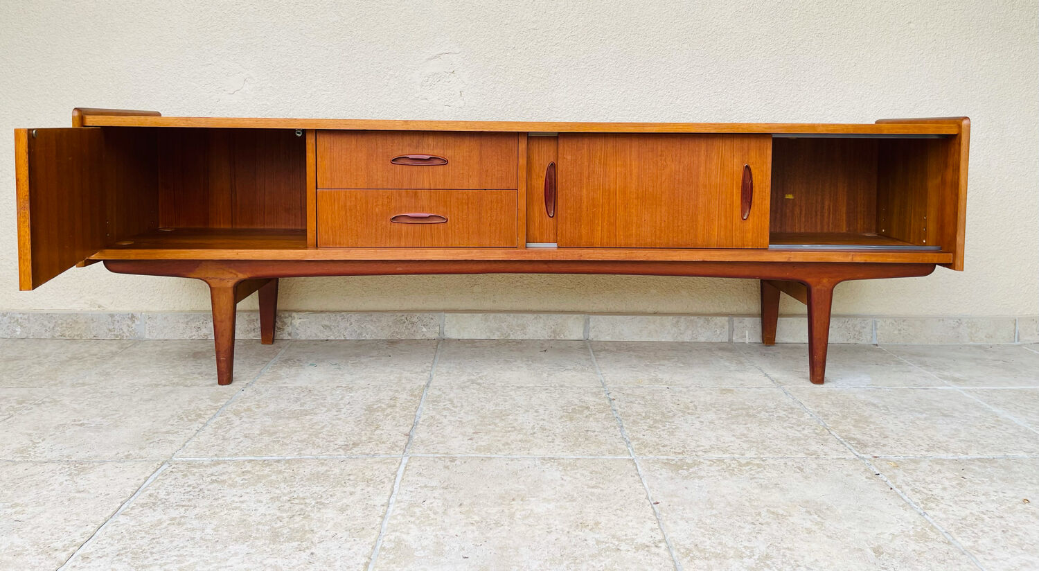 Scandinavian teak sideboard