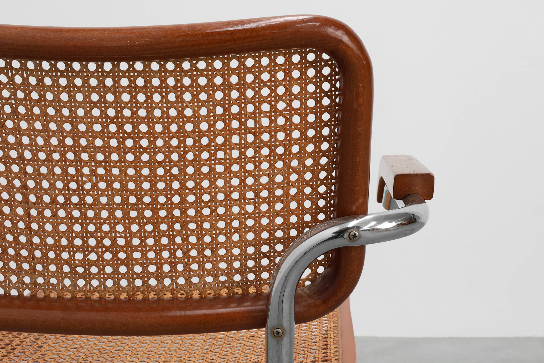 Bauhaus Cesca B64 Armchair by Marcel Breuer, Italy 1928