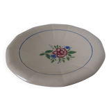 Plat Digoin Sarreguemines vintage à calotte ronde 200236