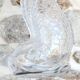 Zoomorphic glass decanter fish