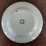 8 blue & white soup plates Broadhurst, Lunéville, Myott and Royal Sphinx Regout Maestricht