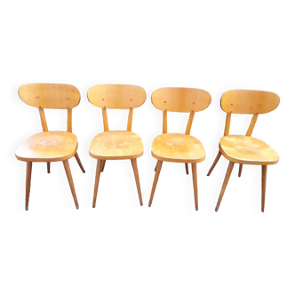 4 chaises Baumann